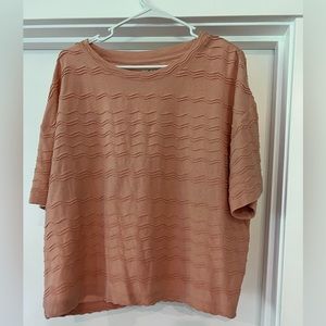 Women’s Madewell Textured Crop-Top Size XL